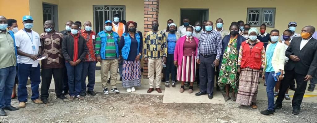 The Nyakabande Adminstration Buiding that was built by UNHCR being handed over The Nyakabande Adminstration Buiding that was built by UNHCR being handed over